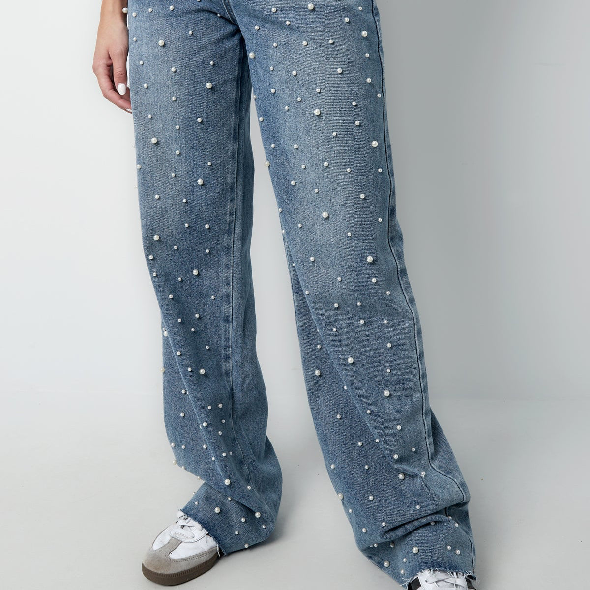 Straight jeans pearl