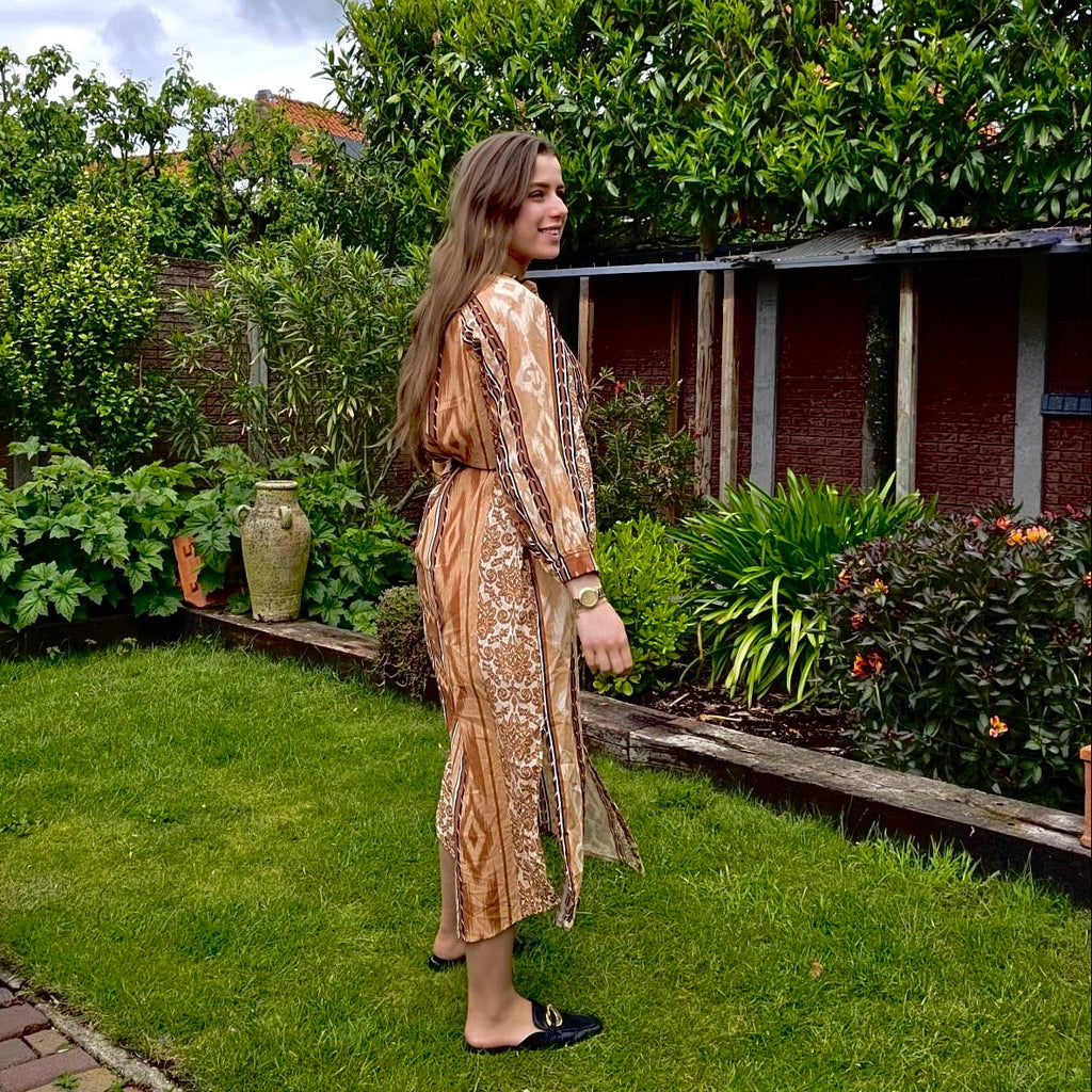Bohemian jurk