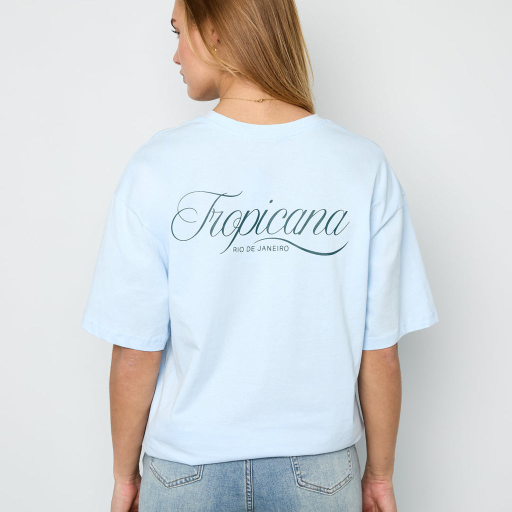Tropicana T-shirt blauw