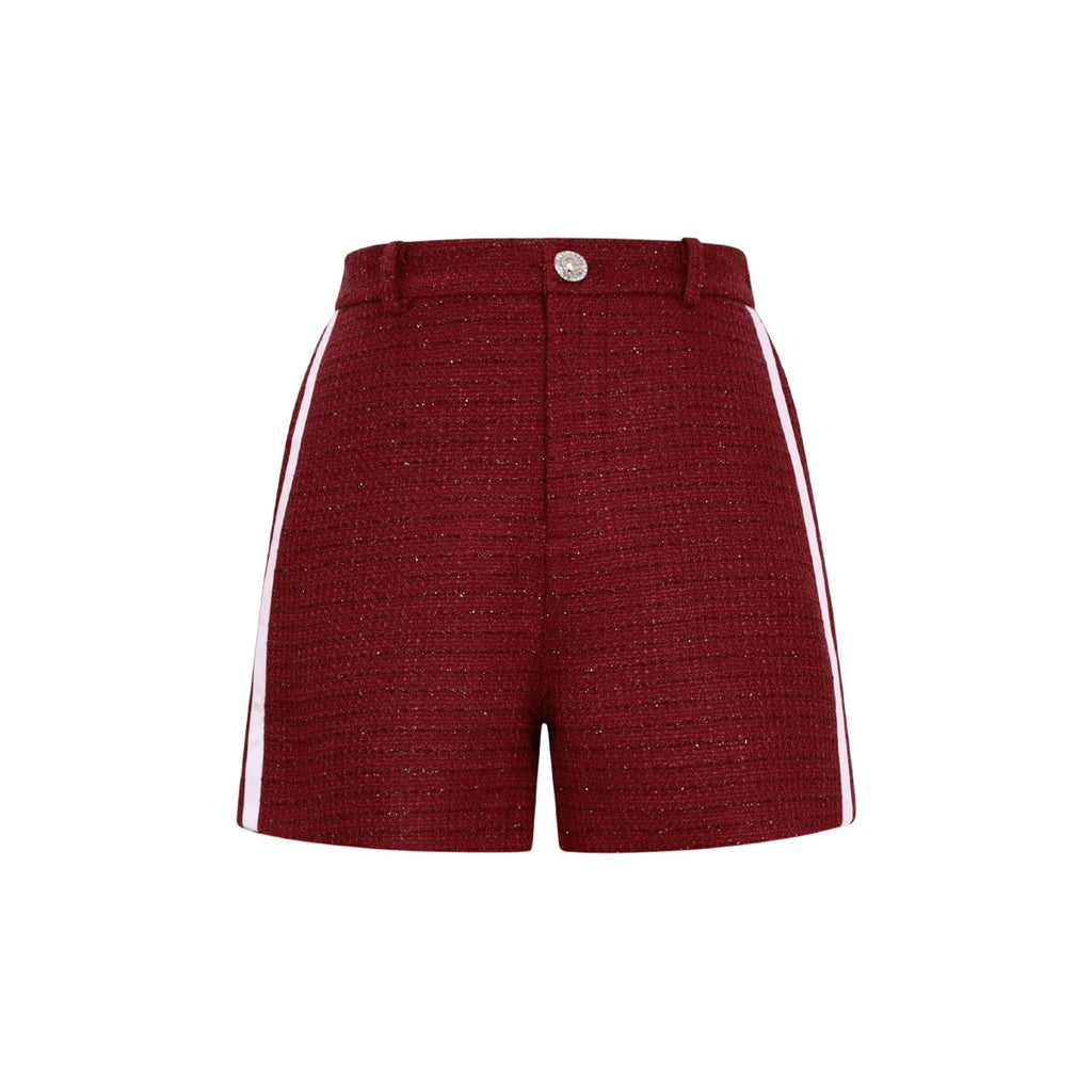 Tweed short rood