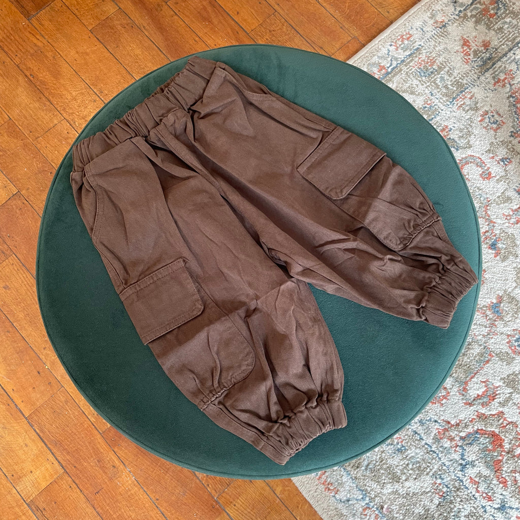 Cargo broek bruin