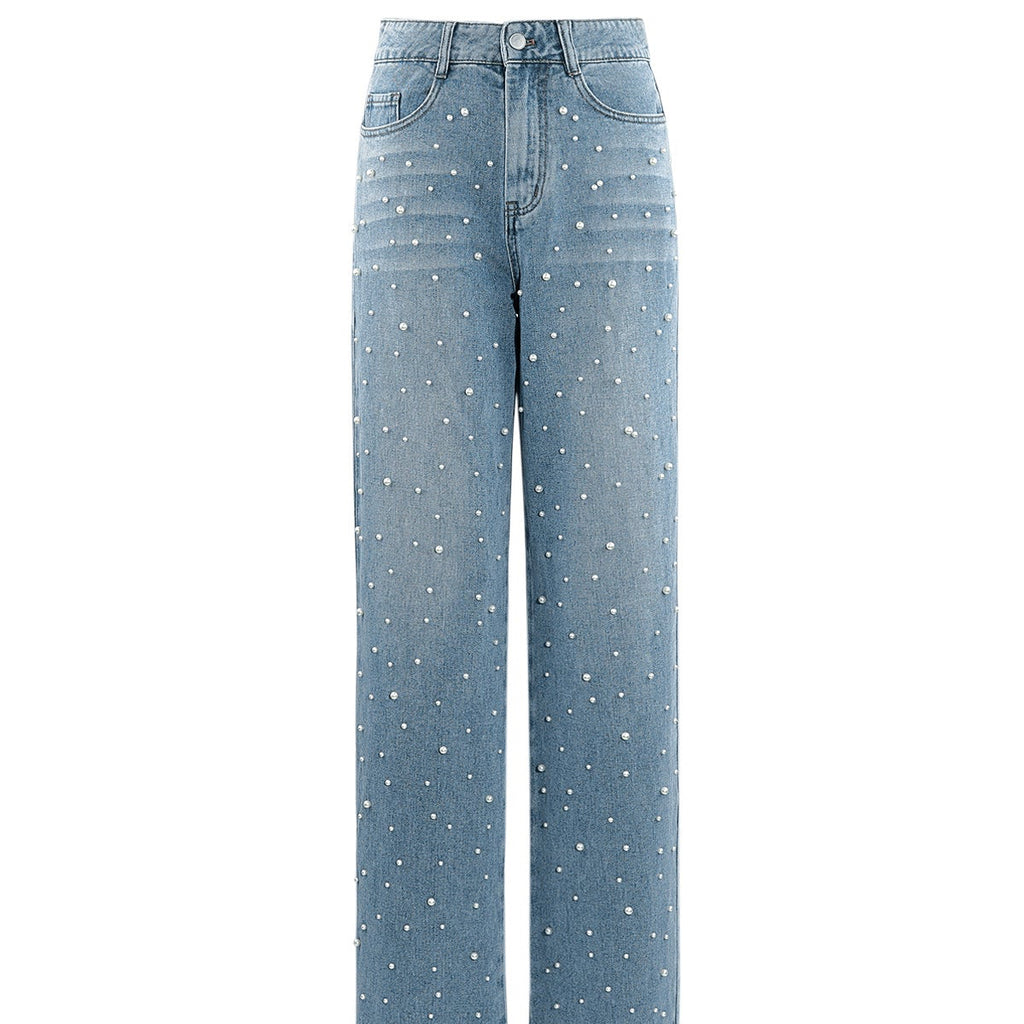 Straight jeans pearl