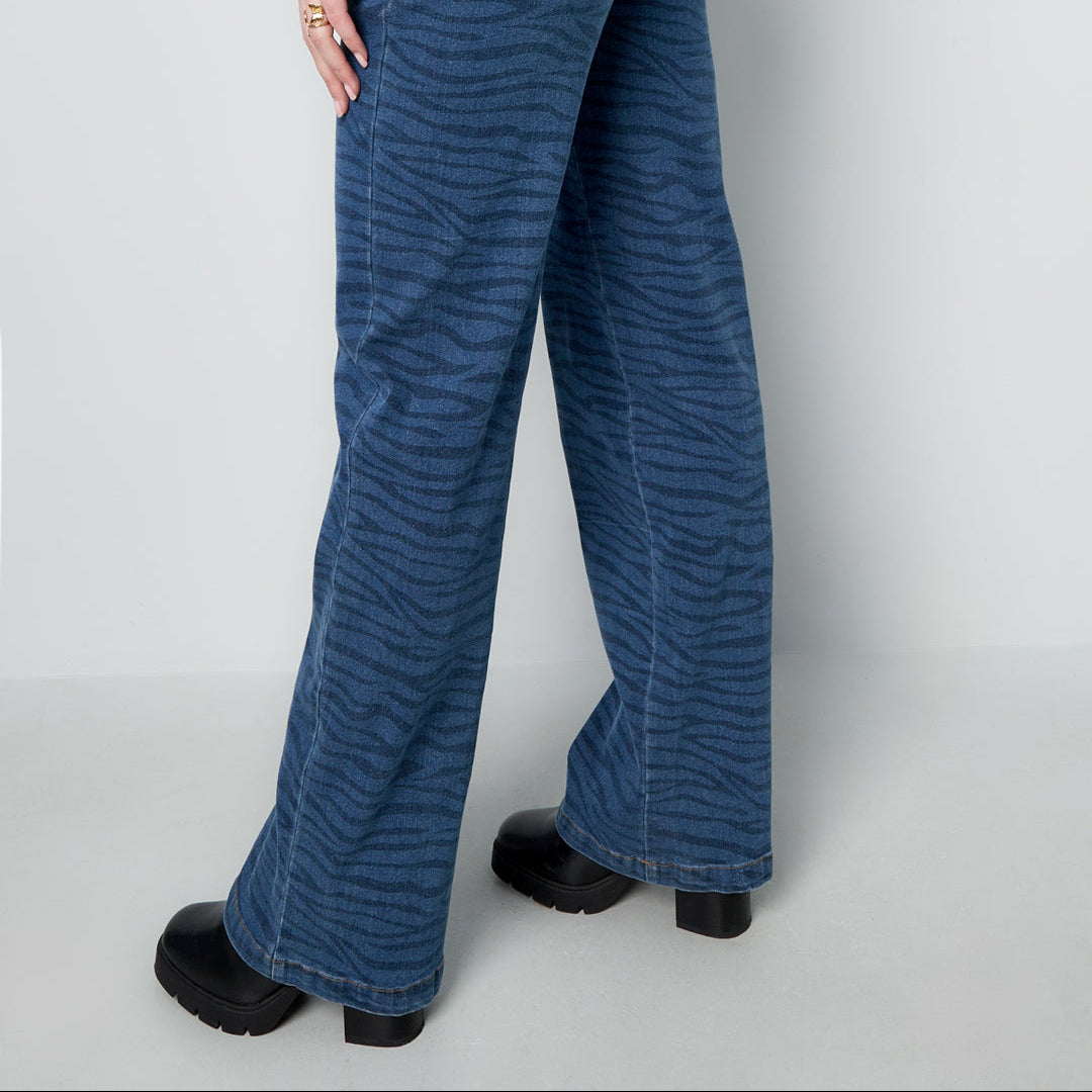 Zebra jeans