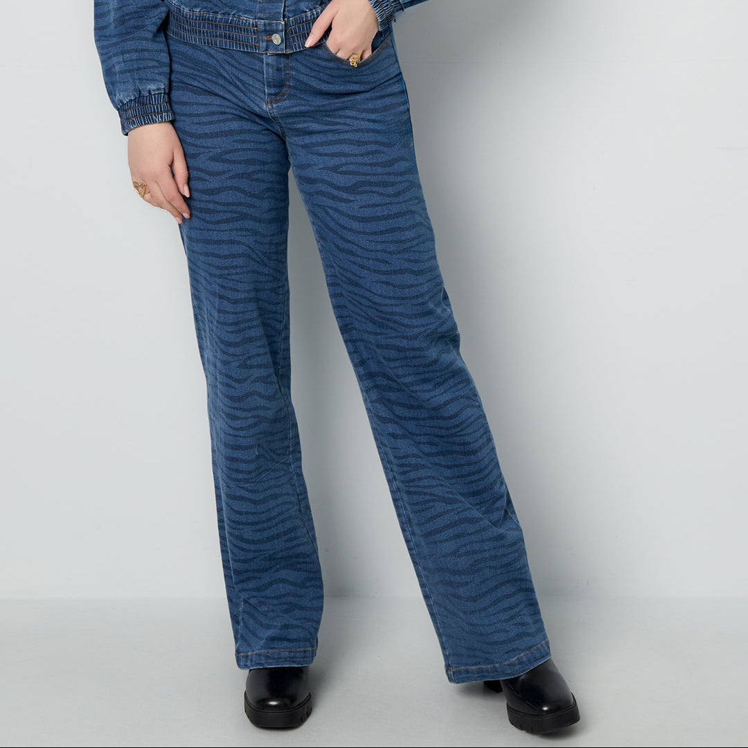 Zebra jeans