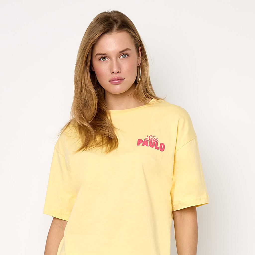 Sao Paulo T-shirt geel