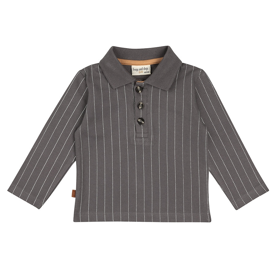Striped polo