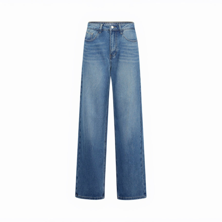 Heart straight jeans
