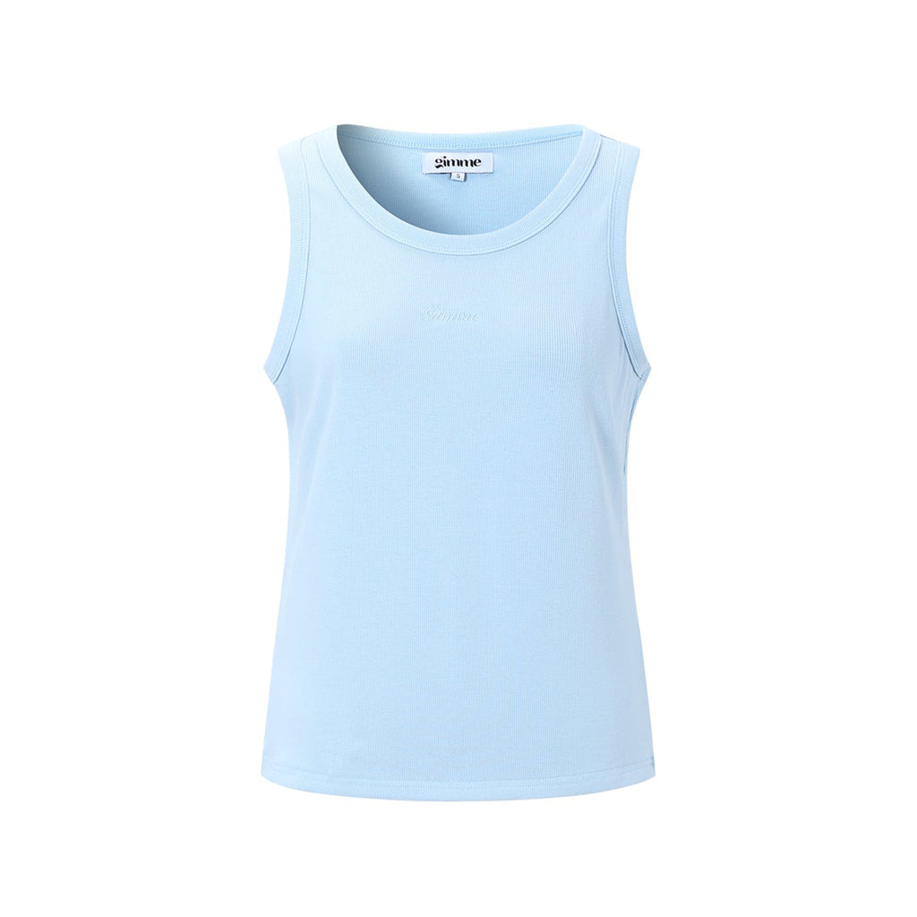 Tanktop blauw