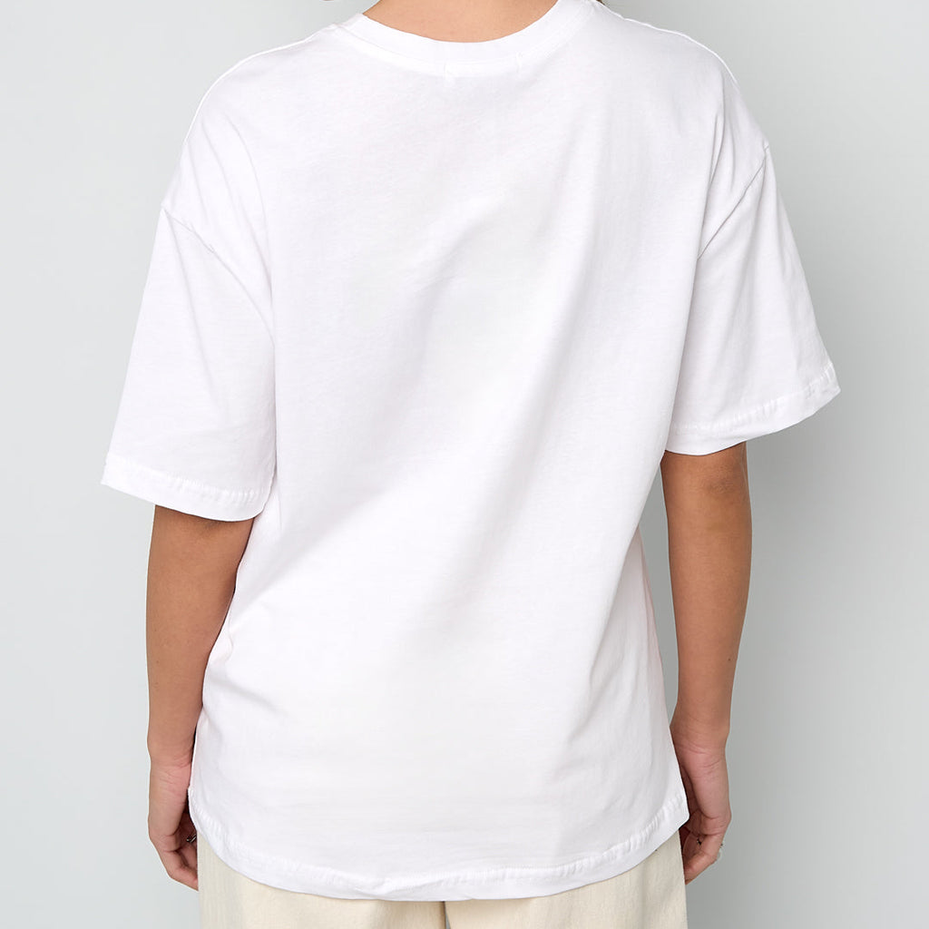 Basis T-shirt wit