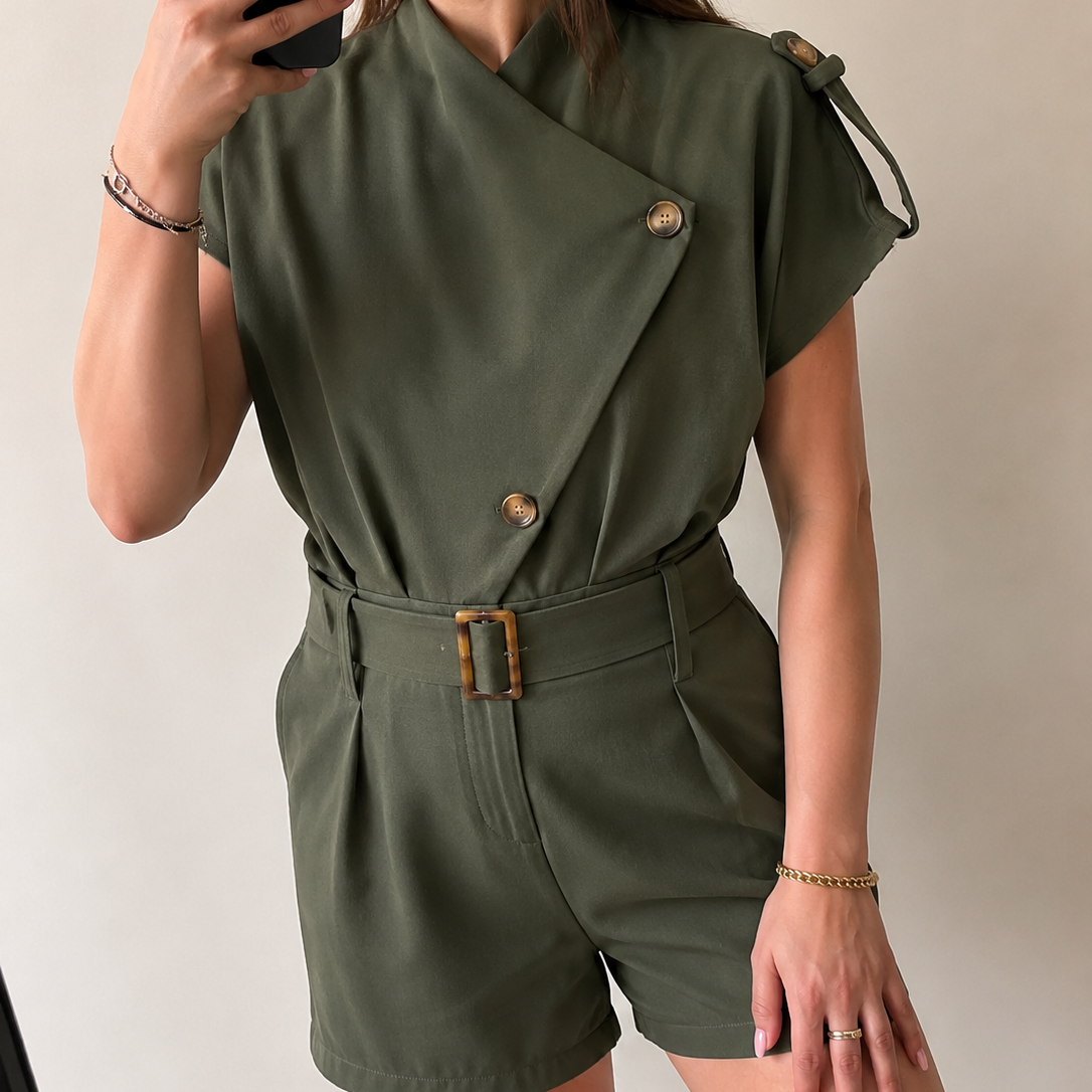 Playsuit groen
