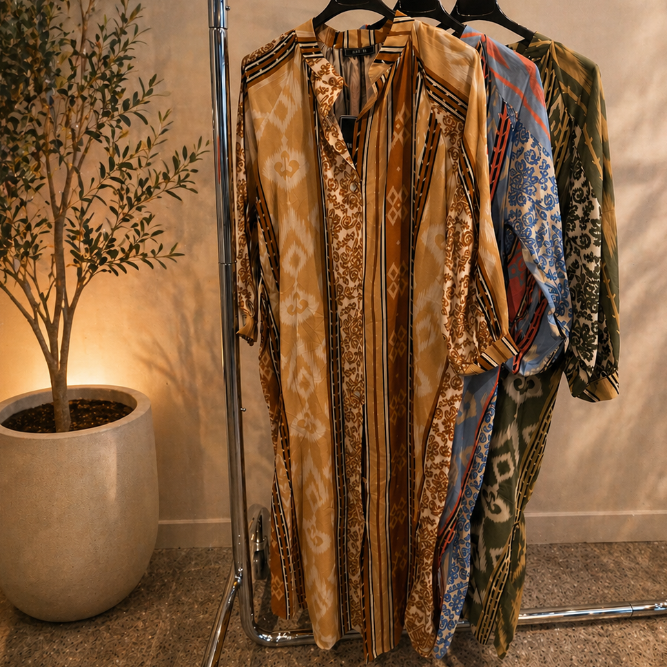 Bohemian jurk
