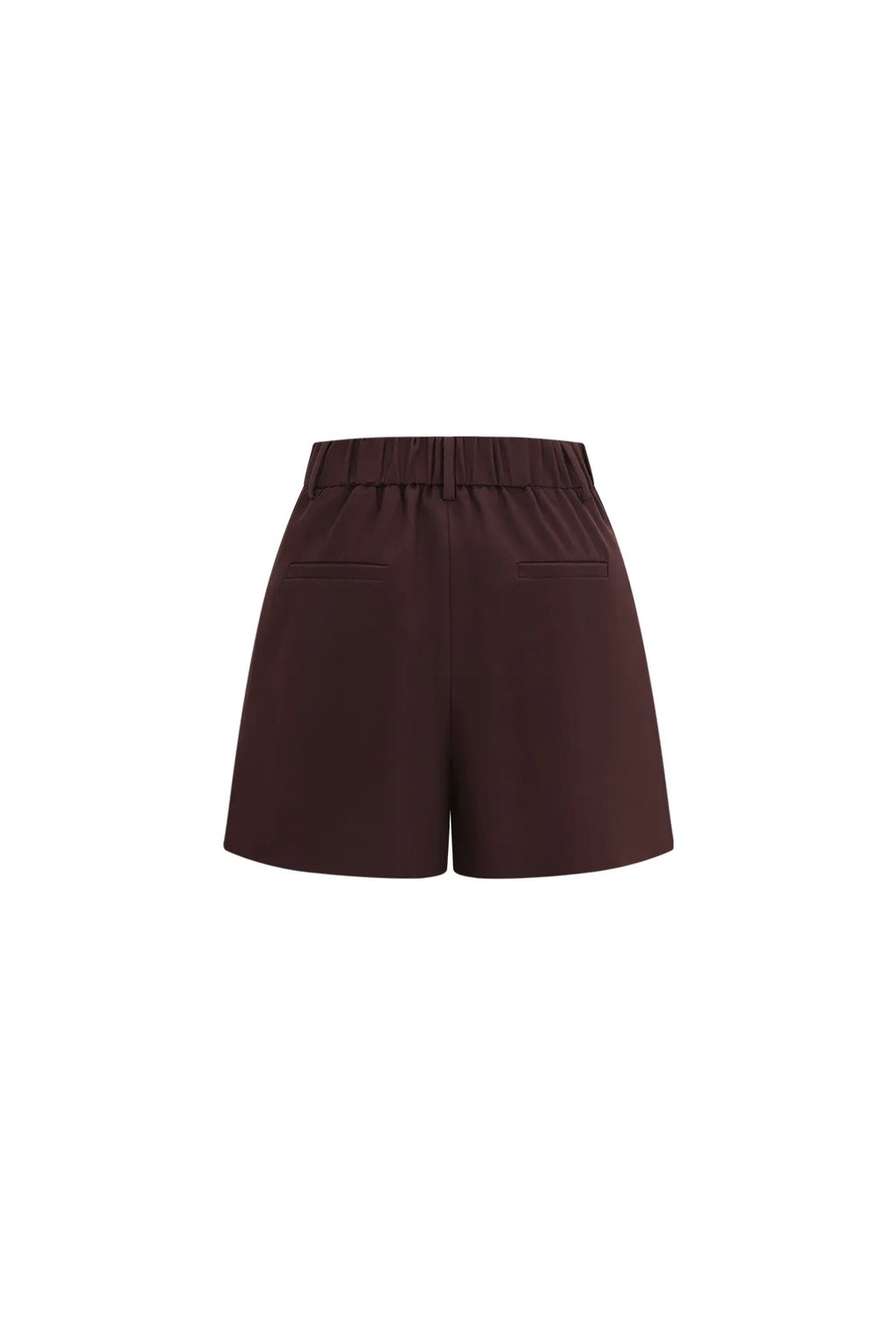 Pantalon short bordeaux