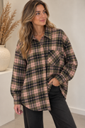 Strass blouse groen