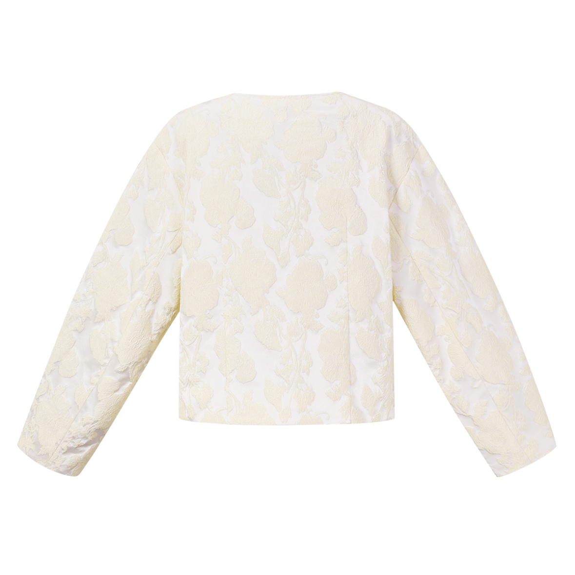 Jacquard jacket wit