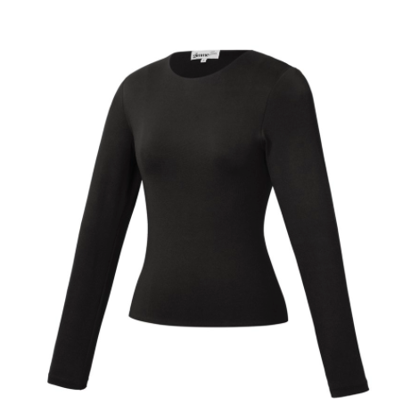 Basic longsleeve zwart