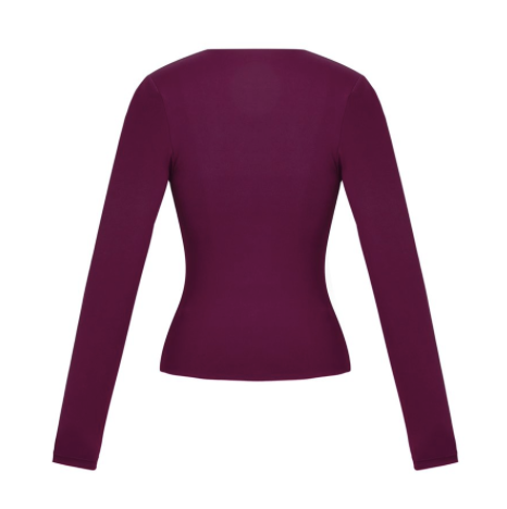 Basic longsleeve bordeaux