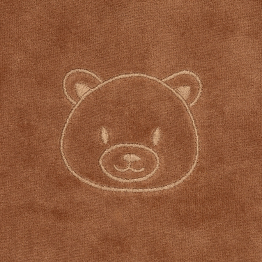 Cozy set cognac verlours