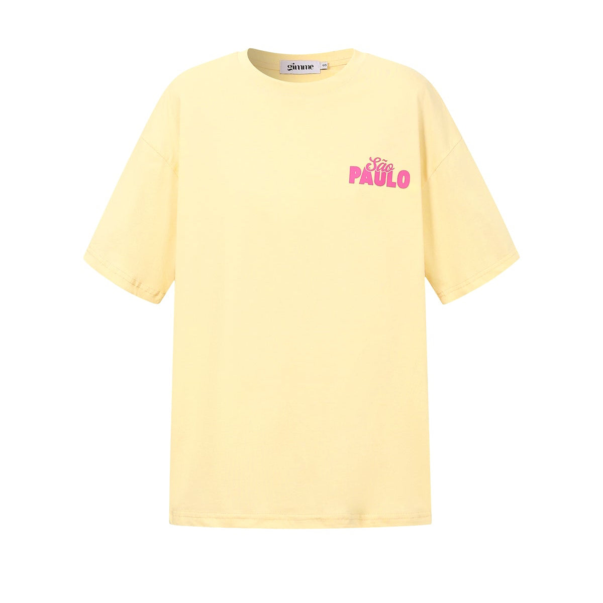 Sao Paulo T-shirt geel
