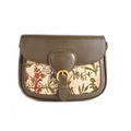 David Jones kunstlederen crossbody khaki