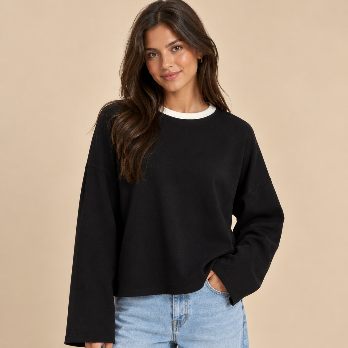 Longsleeve zwart